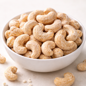 milk toasted cashews mild sweet premium snack
